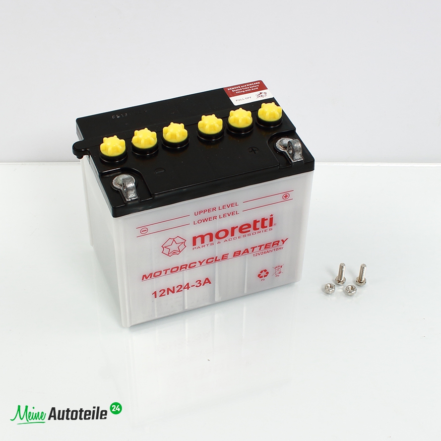 Moretti MTX16-BS GEL YTX16-BS Motorrad Batterie Honda 