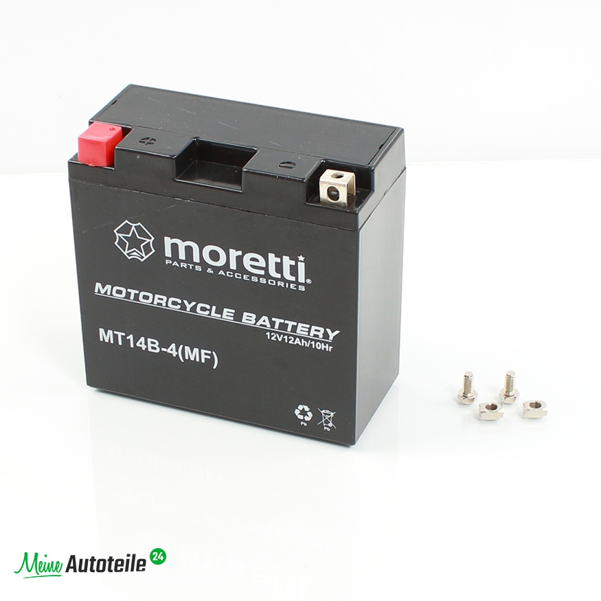 Moretti MTX14-BS / YTX14-BS Motorrad Motorroller Quad 